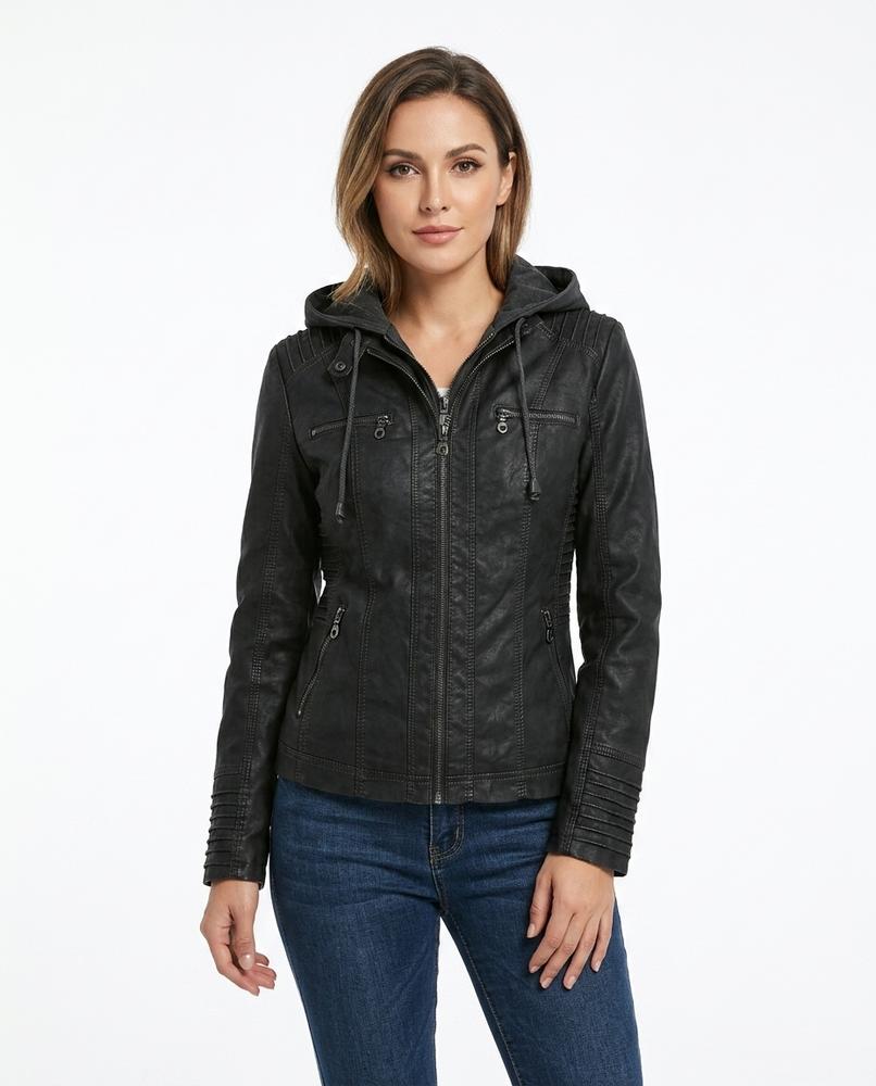 Heidi-Outlet - Zesil | Hooded Fitted Jacket Women