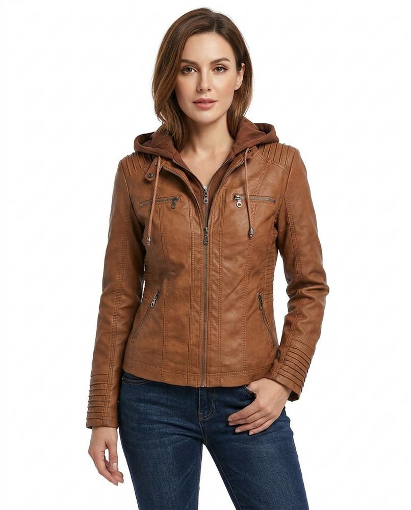 Heidi-Outlet - Zesil | Hooded Fitted Jacket Women