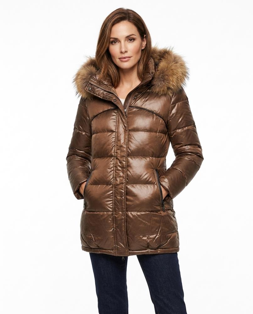 Heidi-Outlet - Mizan | Padded Shiny Jacket Women