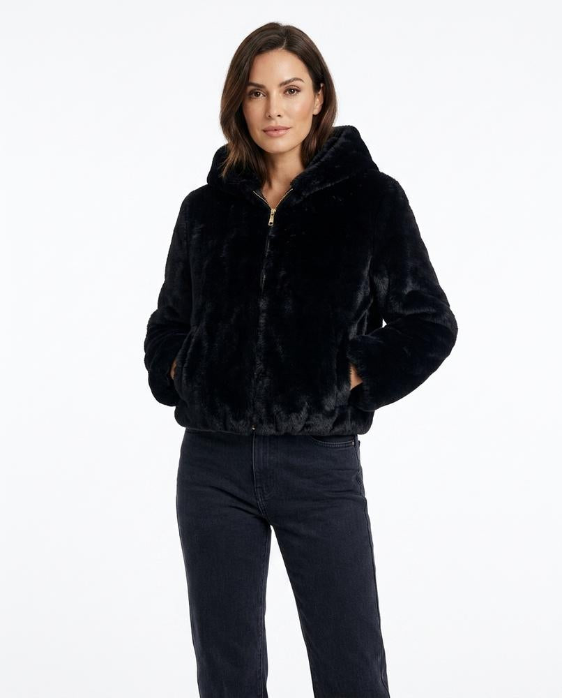 Heidi-Outlet - Sasil | Hooded Plush Jacket Women