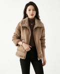 Heidi-Outlet - Kelan | Shearling-Lined Cropped Jacket Women