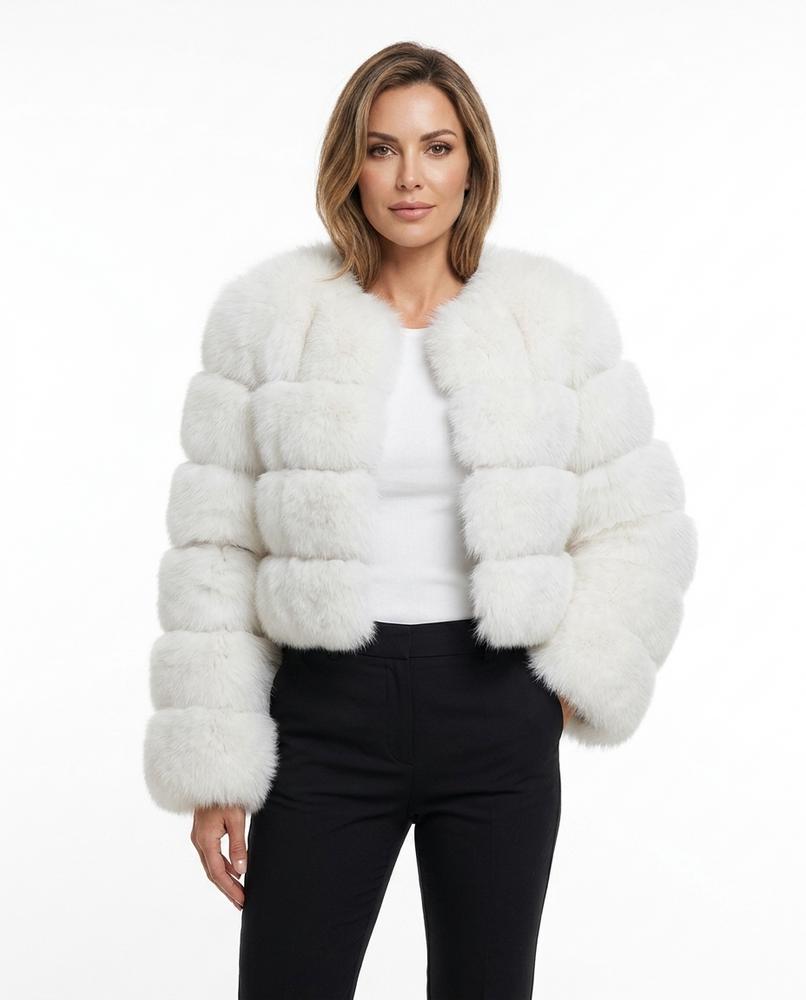 Heidi-Outlet - Arsel | Collarless Segmented Jacket Women