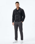 Heidi-Outlet - Arlom | Washed Quilted Denim Jacket Men