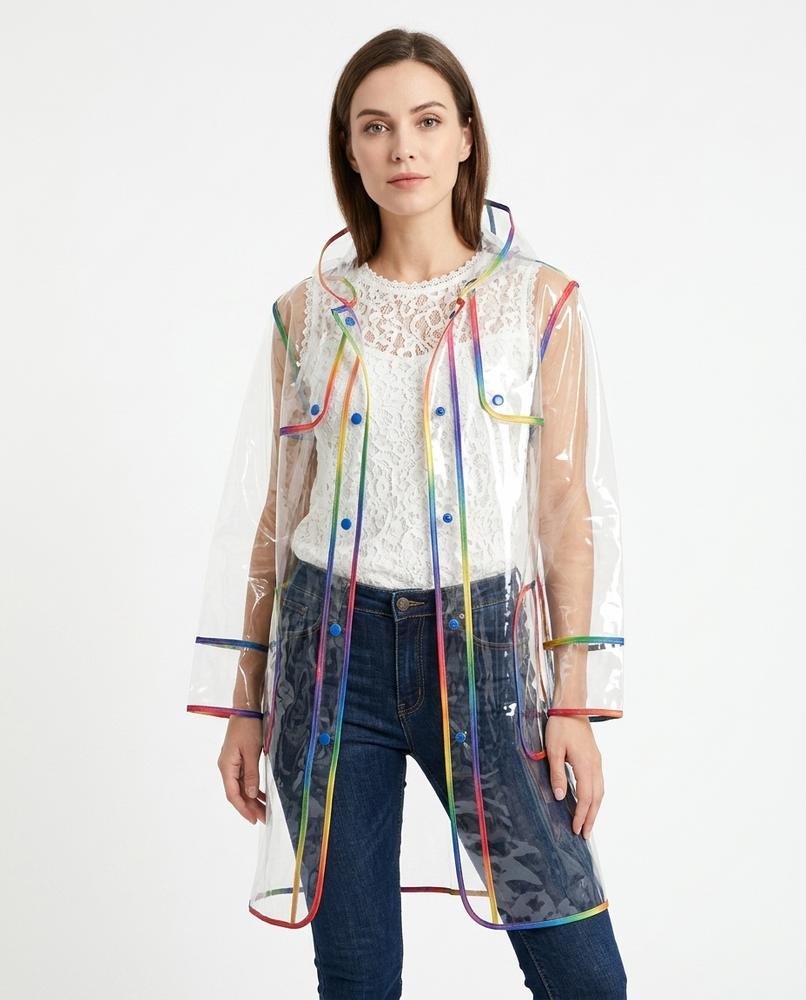 Heidi-Outlet - Conav | Transparent Hooded Coat Women