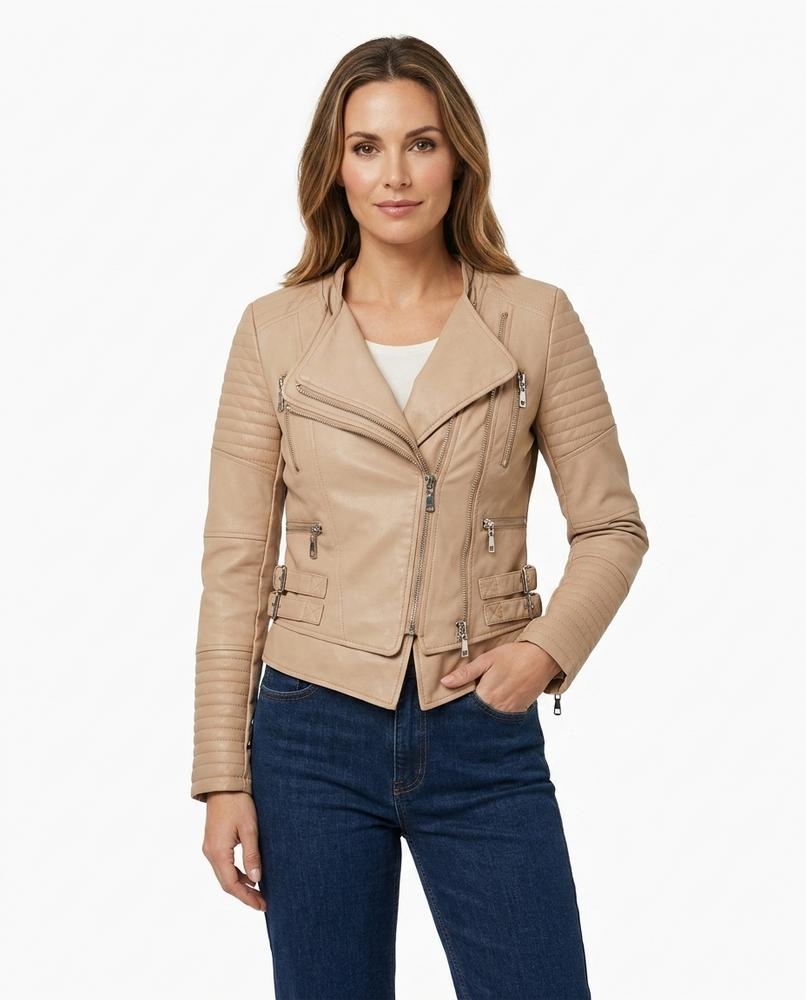 Heidi-Outlet - Lesin | Quilted Asymmetrical Jacket Women