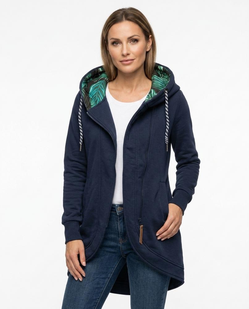Heidi-Outlet - Tasil | Zip-Up Asymmetrical Hoodie Women