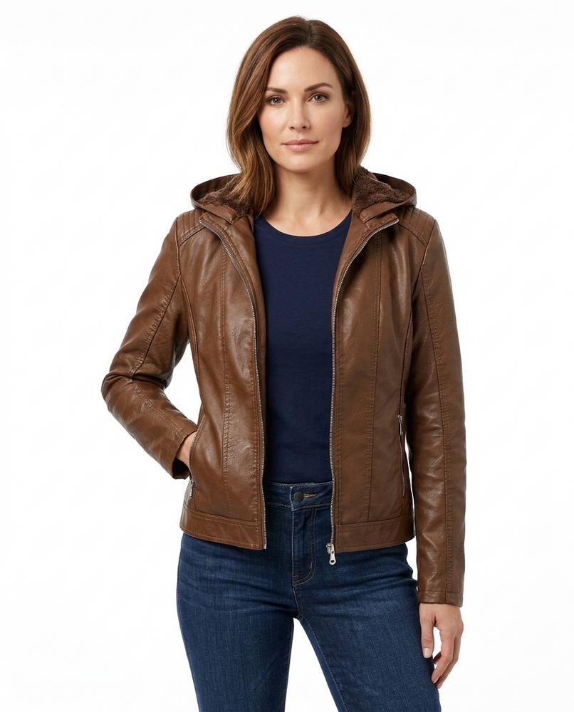 Heidi-Outlet - Ravan | Hooded Fitted Jacket Women
