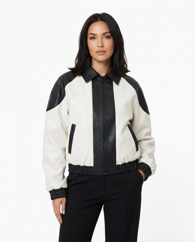 Heidi-Outlet - Elsen | Two-Tone Collared Jacket Women