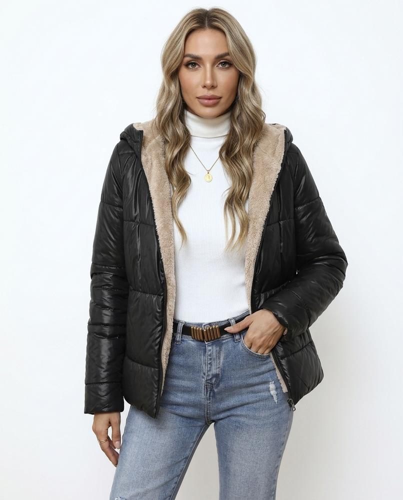 Heidi-Outlet - Kalom | Quilted Hooded Jacket Women
