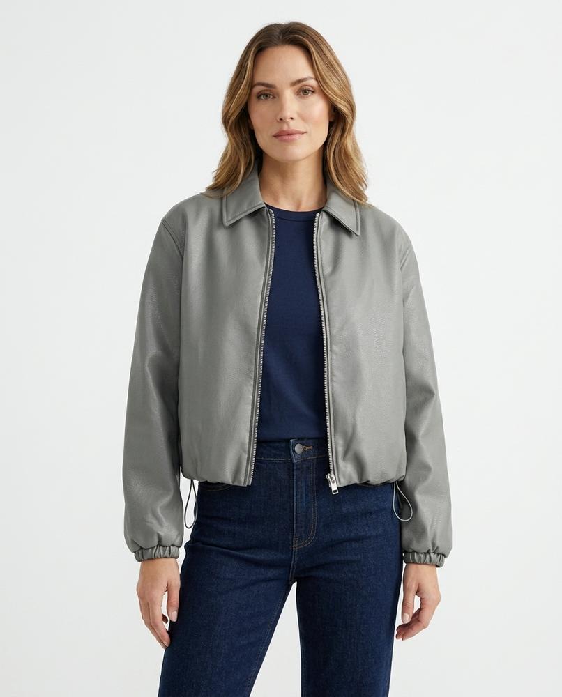 Heidi-Outlet - Larel | Cropped Zip-Up Jacket Women