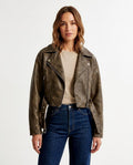 Heidi-Outlet - Lymon | Cropped Washed-Look Jacket Women