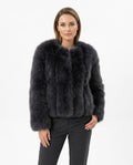 Heidi-Outlet - Camar | Plush Collarless Jacket Women