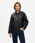 Heidi-Outlet - Zarev | Zip-Up Faux-Leather Jacket Women
