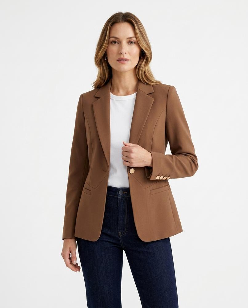 Heidi-Outlet - Zalan | Tailored Single-Button Blazer Women