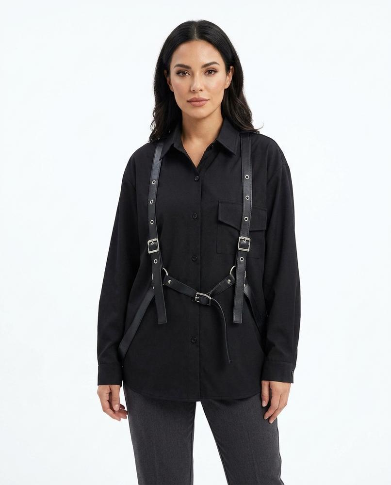 Heidi-Outlet - Eltal | Oversized Long-Sleeved Shirt Women