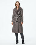 Heidi-Outlet - Karon | Shearling Double-Breasted Coat Women