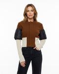 Heidi-Outlet - Calar | Color-Blocked Padded-Sleeve Jacket Women
