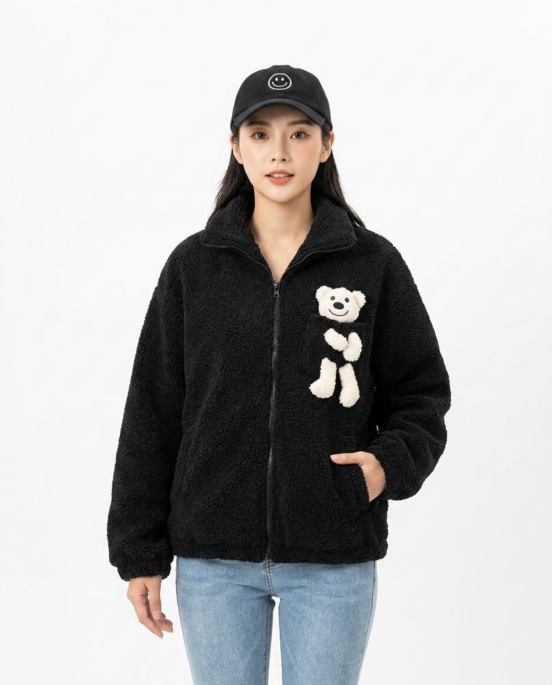 Heidi-Outlet - Talin | Zip-Up Plush Jacket Women