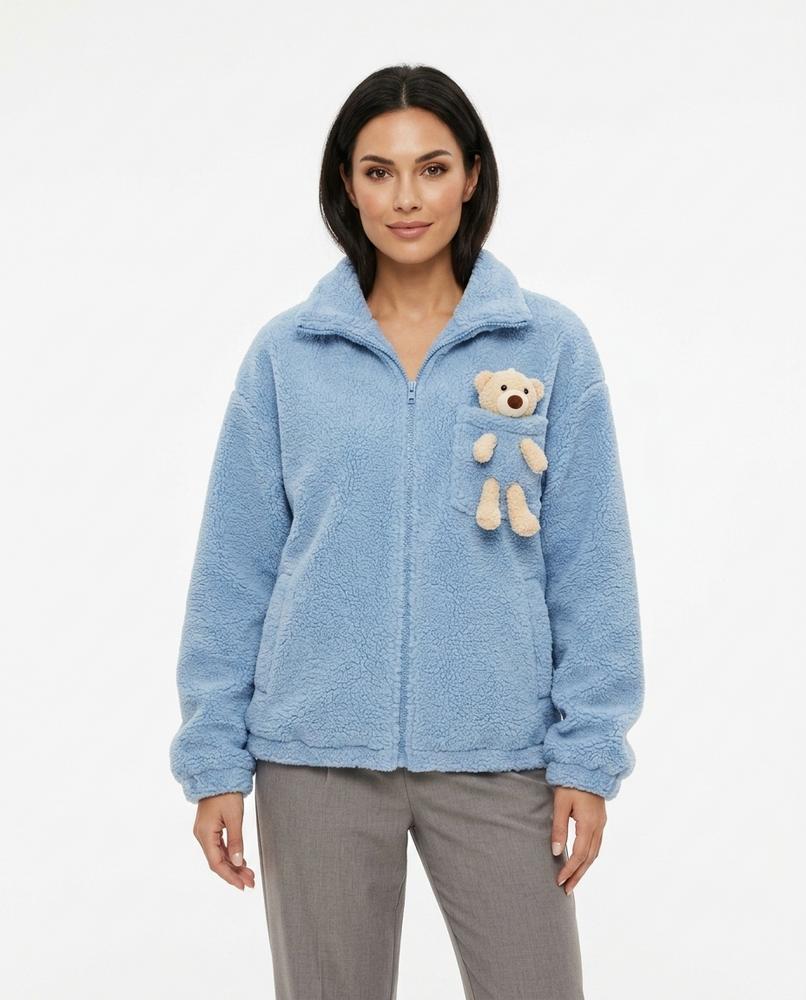 Heidi-Outlet - Talin | Zip-Up Plush Jacket Women