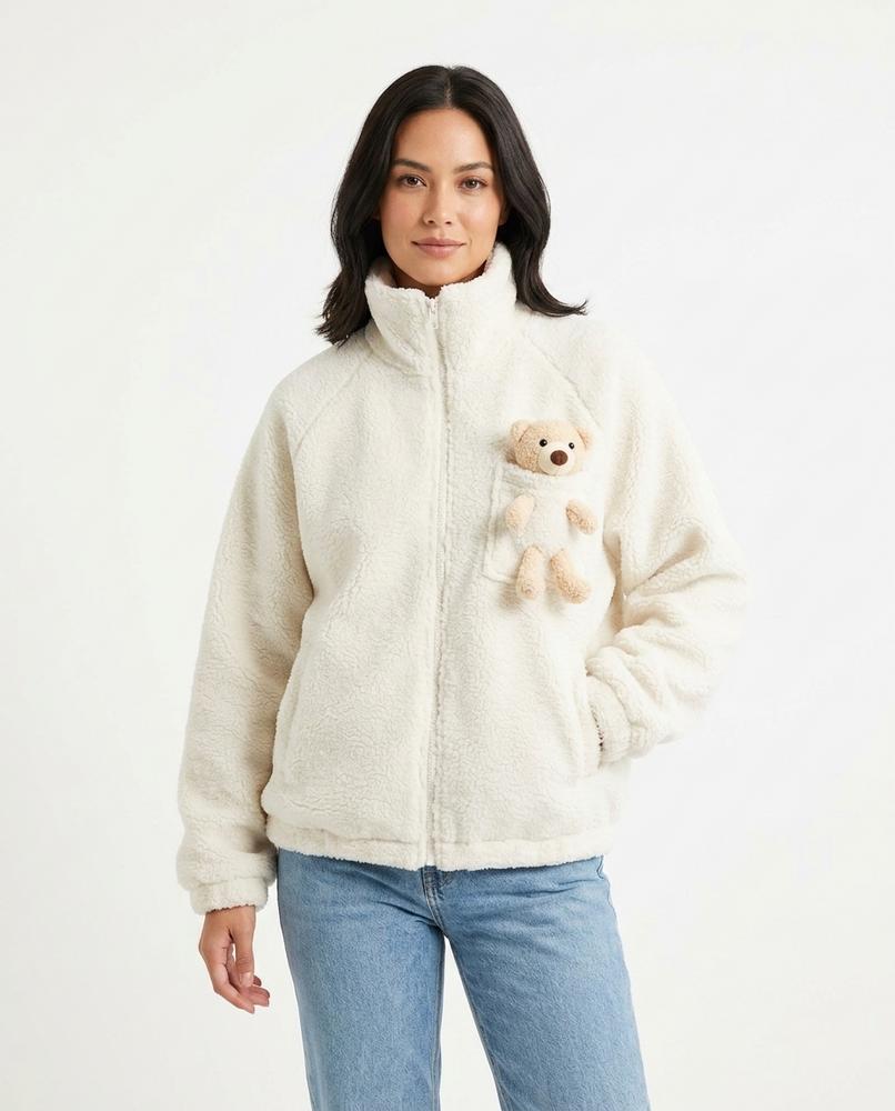 Heidi-Outlet - Talin | Zip-Up Plush Jacket Women