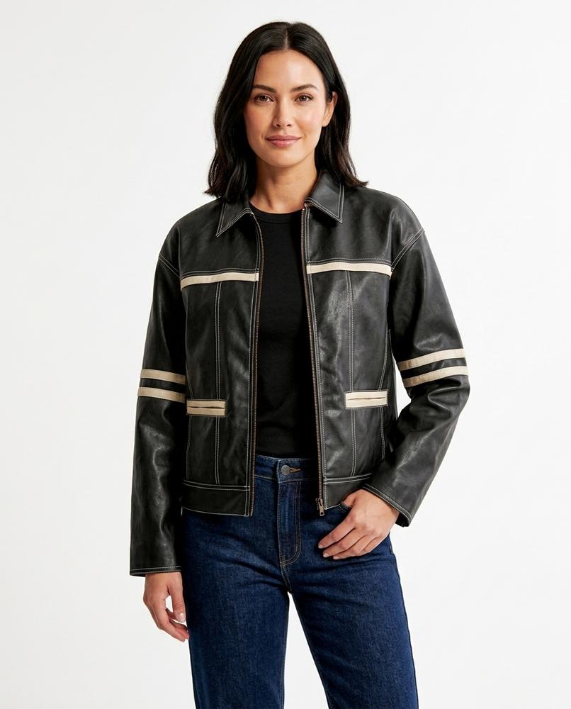 Heidi-Outlet - Mamor | Striped Zip-Up Jacket Women