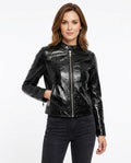 Heidi-Outlet - Varan | Glossy Cropped Jacket Women