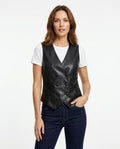 Heidi-Outlet - Zenav | Double-Breasted Fitted Vest Women
