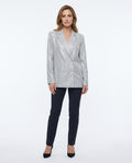 Heidi-Outlet - Saser | Glitter Double-Breasted Blazer Women