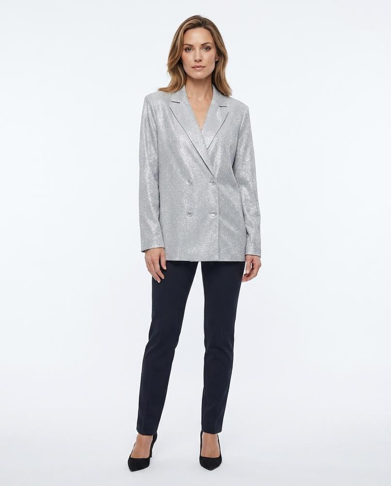 Heidi-Outlet - Saser | Glitter Double-Breasted Blazer Women