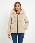 Heidi-Outlet - Setal | Hooded Faux Fur Jacket Women