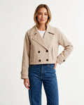 Heidi-Outlet - Zaral | Cropped Double-Breasted Jacket Women