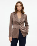 Heidi-Outlet - Cadar | Satin Tailored Blazer Women