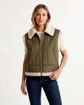 Heidi-Outlet - Nolen | Sherpa-Lined Zip-Up Vest Women