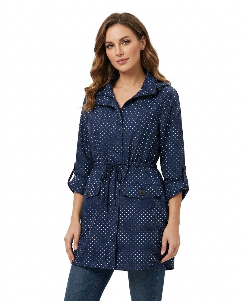 Heidi-Outlet - Dakar | Polka Dot Hooded Jacket Women