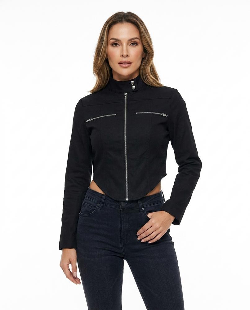 Heidi-Outlet - Valin | Cropped Zip-Up Jacket Women