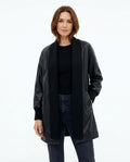 Heidi-Outlet - Vakar | Faux-Leather Open-Front Coat Women