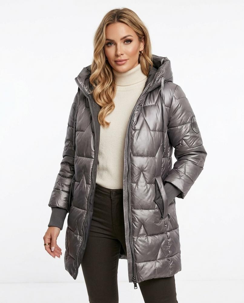 Heidi-Outlet - Losil | Quilted Hooded Jacket Women