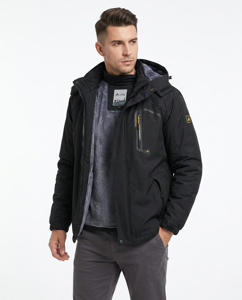 Heidi-Outlet - Loron | Hooded Fleece-Lined Jacket Men