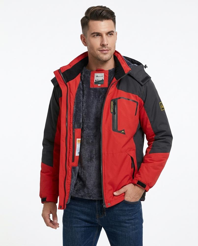 Heidi-Outlet - Loron | Hooded Fleece-Lined Jacket Men