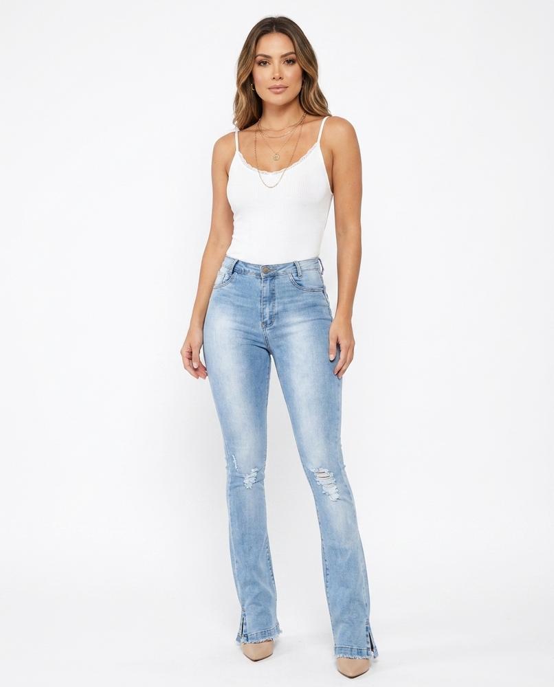 Heidi-Outlet - Roral | High-Waist Flared Pants Women