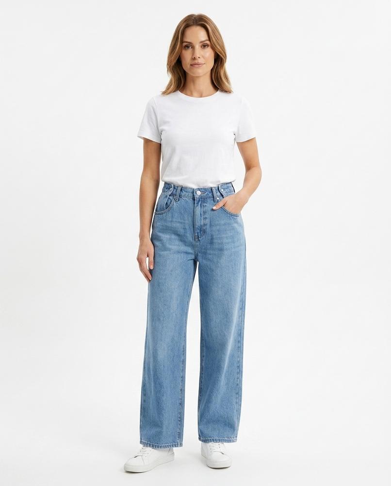 Heidi-Outlet - Lyron | High-Waist Wide-Leg Pants Women