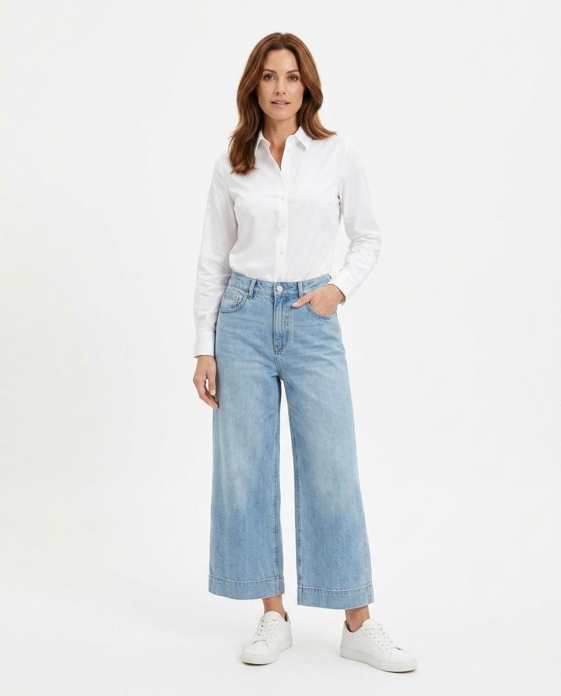 Heidi-Outlet - Zanal | High-Waist Wide-Leg Pants Women