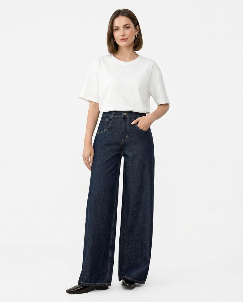 Heidi-Outlet - Masel | Wide-Leg High-Waist Pants Women
