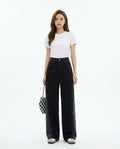 Heidi-Outlet - Lomer | High-Waisted Wide-Leg Pants Women