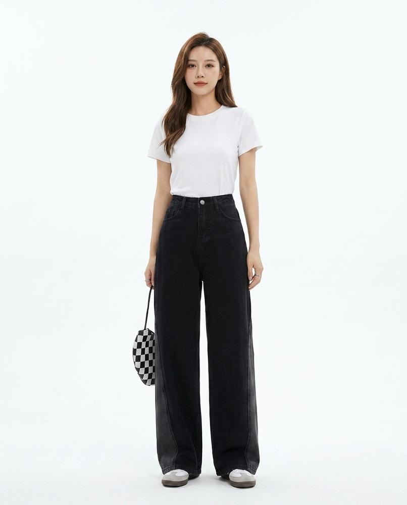 Heidi-Outlet - Lomer | High-Waisted Wide-Leg Pants Women