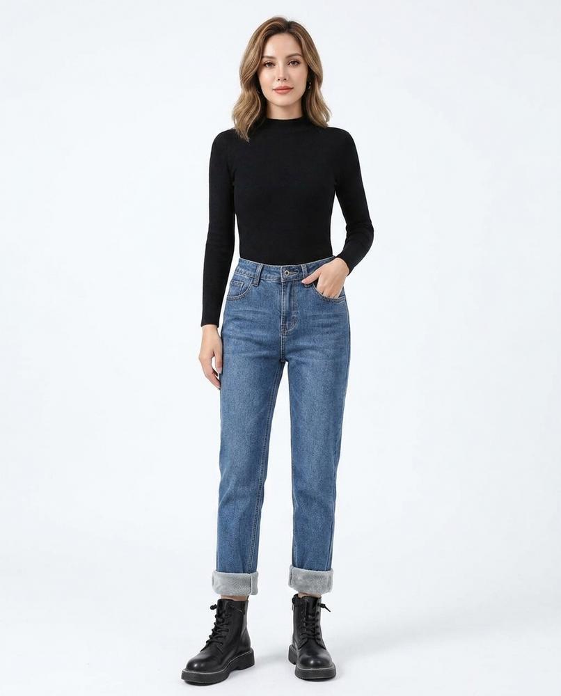 Heidi-Outlet - Ramer | Fleece-Lined High-Waisted Pants Women