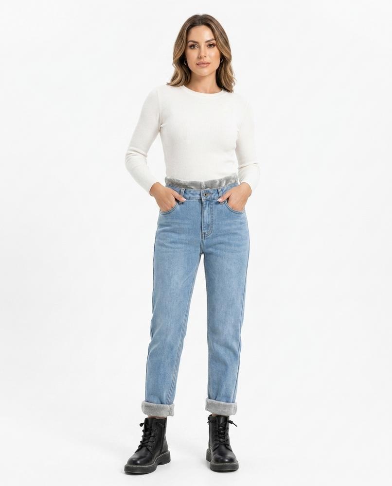 Heidi-Outlet - Ramer | Fleece-Lined High-Waisted Pants Women