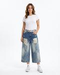 Heidi-Outlet - Neran | Wide-Leg Distressed Pants Women