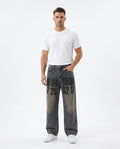 Heidi-Outlet - Kanav | Printed Wide-Leg Pants Unisex