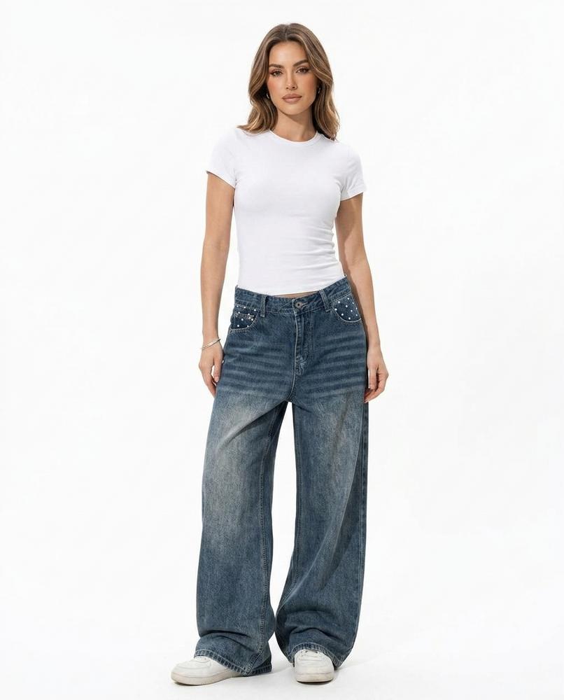 Heidi-Outlet - Lyran | Wide-Leg Washed Pants Women